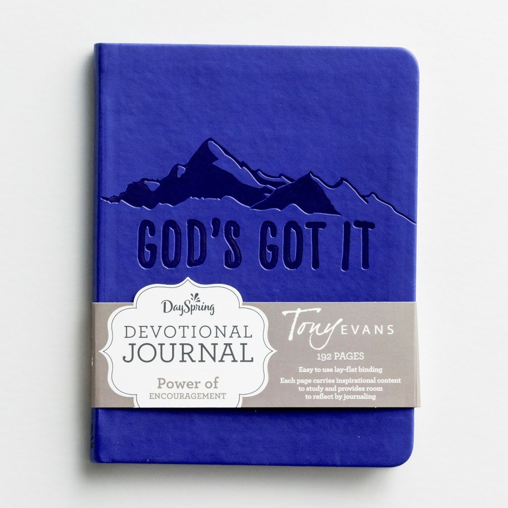 GOD'S GOT IT Mountain Scene Tony Evans Journal